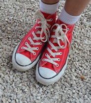 red-converse-shoes