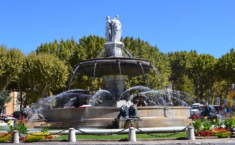 Aix en Provence fountain
